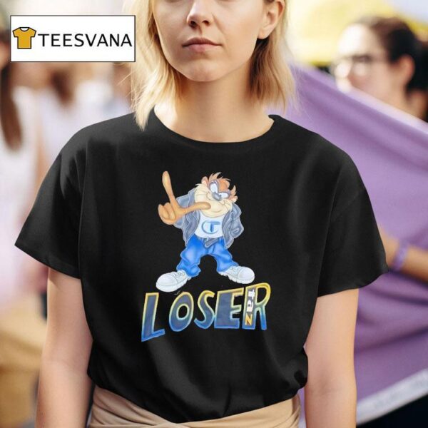 S Tasmanian Devil Taz Loser T Shirt