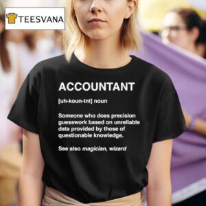 Accountant Wizard Definition T Shirt