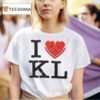 Against Lab I Love Kl T Shirt