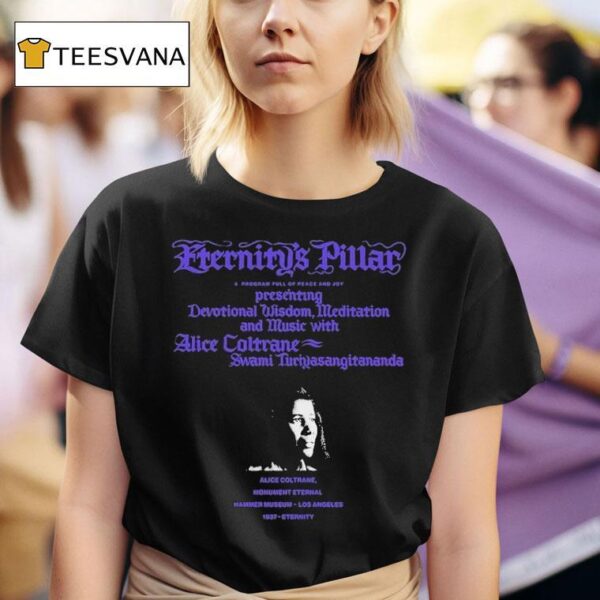 Alice Coltrane Eternity S Pillar T Shirt