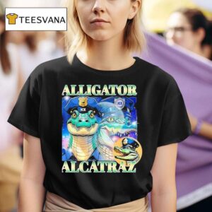 Alligator Alcatraz Ice Graphic T Shirt