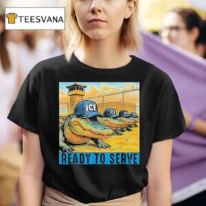 Alligator Alcatraz Ready To Serve Ice T Shirt
