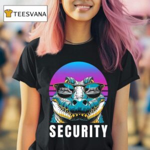 Alligator Alcatraz Security Prison Guard Crocodile T Shirt