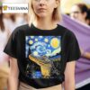 Alligator Alcatraz Van Gogh T Shirt
