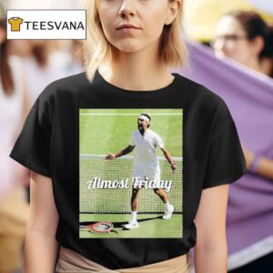 Almost Friday Taylor Fritz Wimbledon T Shirt