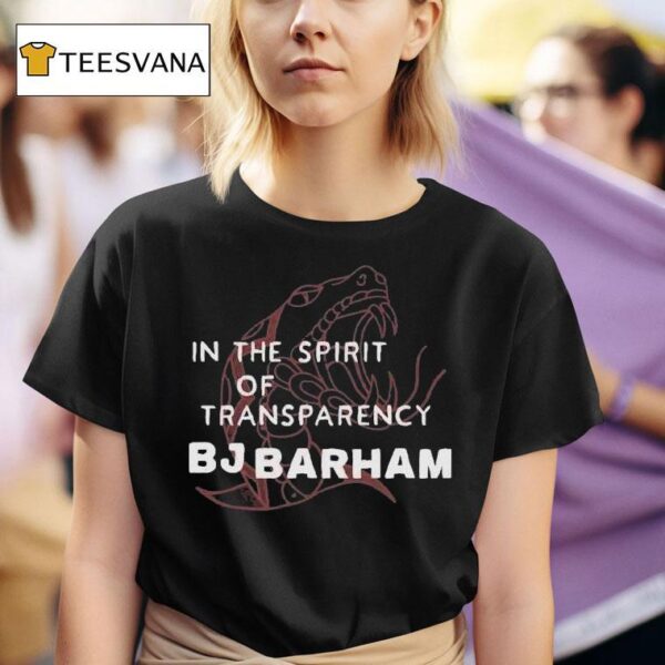 American Aquarium In The Spirit Of Transparency Bj Barham Snake T Shirt