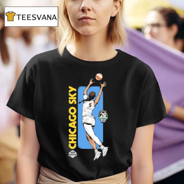 Angel Reese Chicago Sky Seasons Elevation T Shirt