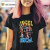 Angel Reese Chicago Sky Basketball Signature Graphic T Shirt