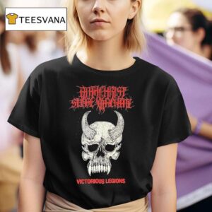 Antichrist Siege Machine Victorious Legions Warhead Skull T Shirt
