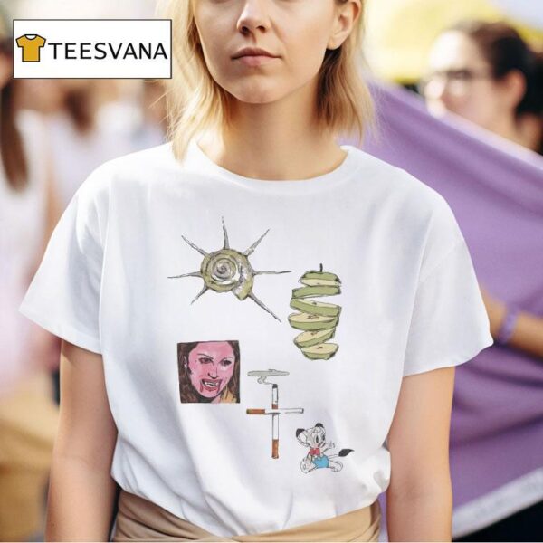 Apple Core Cigarettes T Shirt