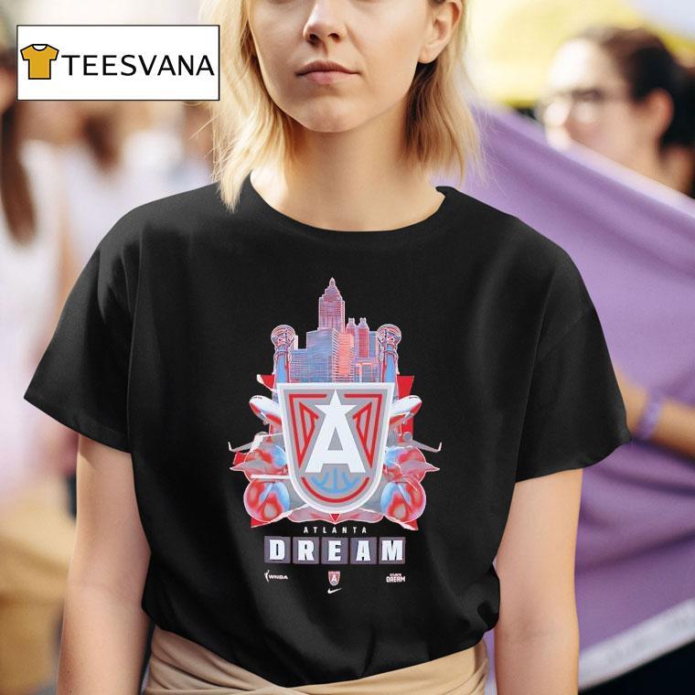 Atlanta Dream City Skyline T Shirt