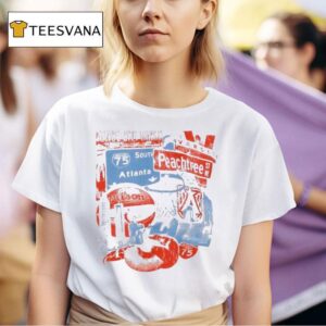 Atlanta Dream Ponce City Market Peachtree Vintage T Shirt