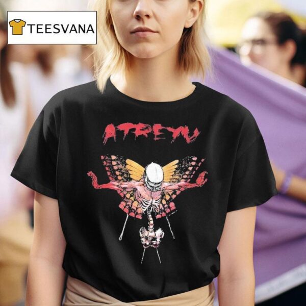 Atreyu Butterfly Angel T Shirt