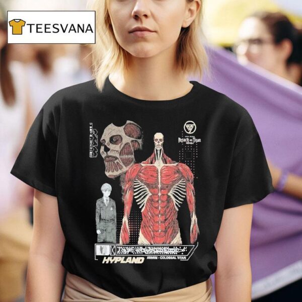 Attack On Titan Colossal Hypland T Shirt