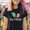 Bad Friends Bones Heads T Shirt