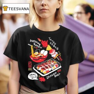 Bandage Brigade Dragon Roll Hot Spicy T Shirt