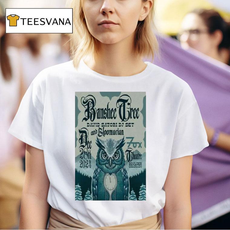 Banshee Tree Dec Boulder Co Tour T Shirt