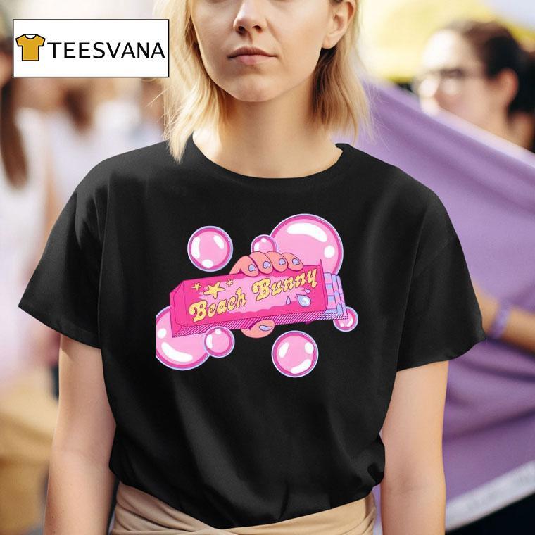 Beach Bunny Bubble Gum Pink T Shirt