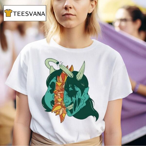 Bendy Beauty Within Face T Shirt