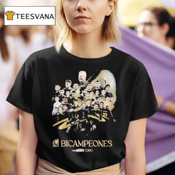 Bicampeones Concacaf Gold Cup Mexico Champions T Shirt