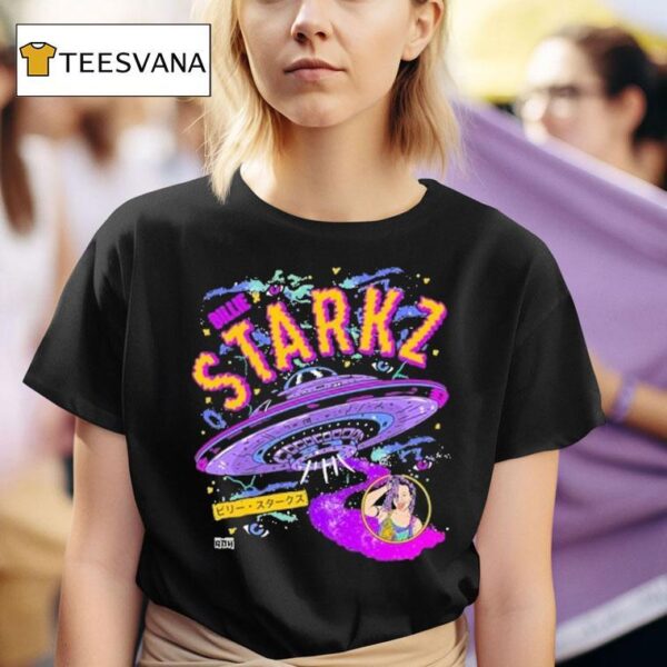 Billie Starks Faster Than Light Ufo Aew T Shirt