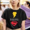 Black Adam X Superman We Should Talk T Shirt