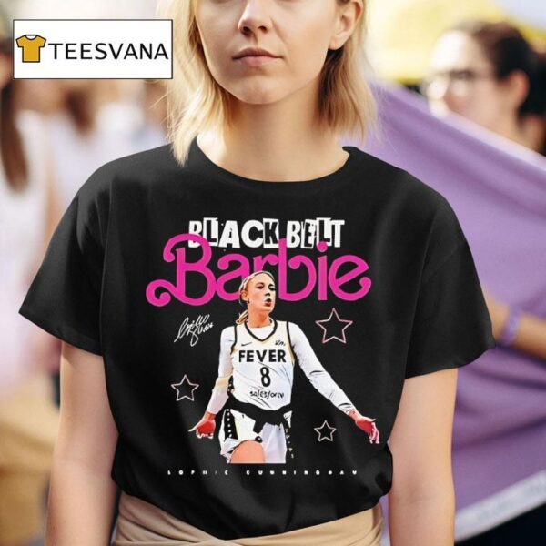 Black Belt Barbie Sophie Cunningham Fierce And Fun Wnba Graphic T Shirt