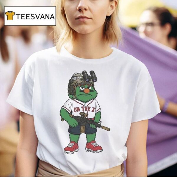 Boston Red Sox Wally On The X Masco T Shirt