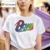 Bowie Rainbow T Shirt