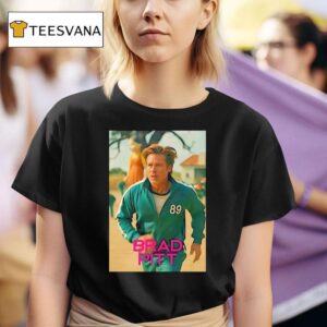 Brad Pitt Squid Game Usa Photo T Shirt