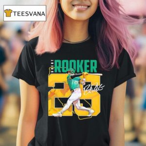 Brent Rooker Athletics Baseball Signature T Shirt