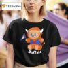 Bufufu Labubu X Buffalo Bills T Shirt