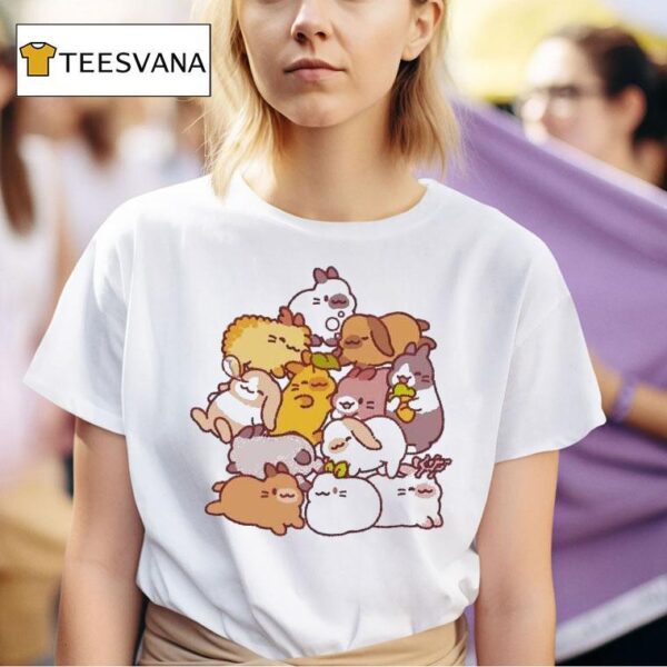 Bunny Pile Usagi Shima T Shirt