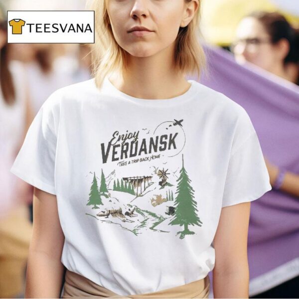 Call Of Duty Enjoy Verdansk Call Of Duty Take A Trip Back Home T Shirt
