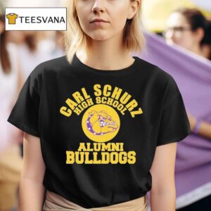 Carl Schurz High School Alumni Bulldogs T Shirt