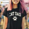 Cat Dad Paw Prin T Shirt