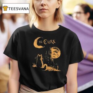 Cat Moon The Cure Cat Lover T Shirt