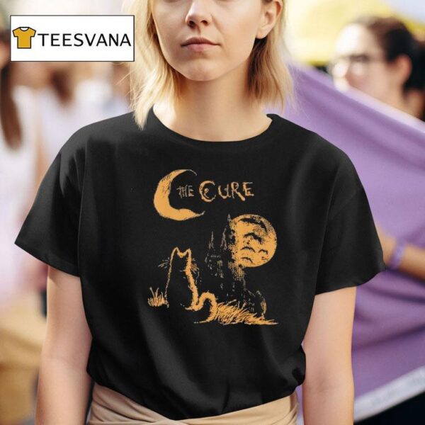 Cat Moon The Cure Cat Lover T Shirt