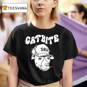 Catbite Nacho Puffy Ska Dog T Shirt