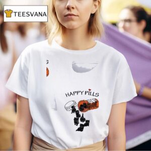 Cats Happy Pills T Shirt