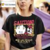 Caution Kindai No Sekai Keep Out Anime T Shirt