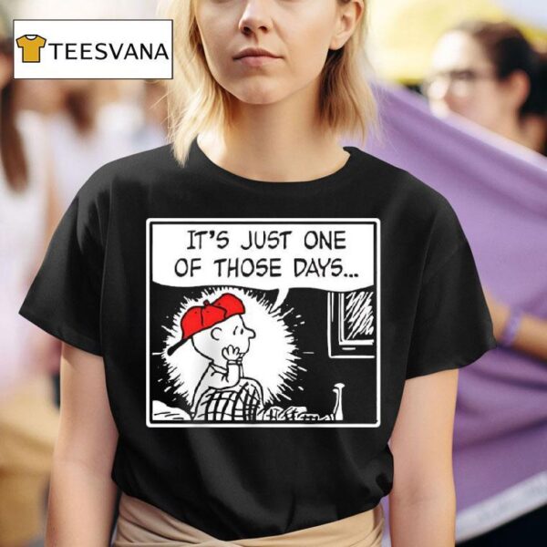 Charlie Brown It S Just One Of Those Days T Shirt