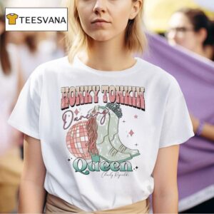 Charly Reynolds Honky Tonkin Dancing Queen Boots T Shirt