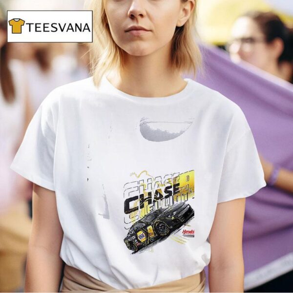 Chase Elliott Hendrick Motorsports Team Collection Napa Gold Signature T Shirt