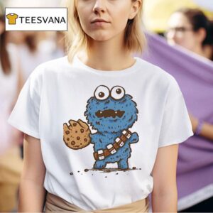 Chewbacca And Cookie Monster Mashup Star Wars T Shirt