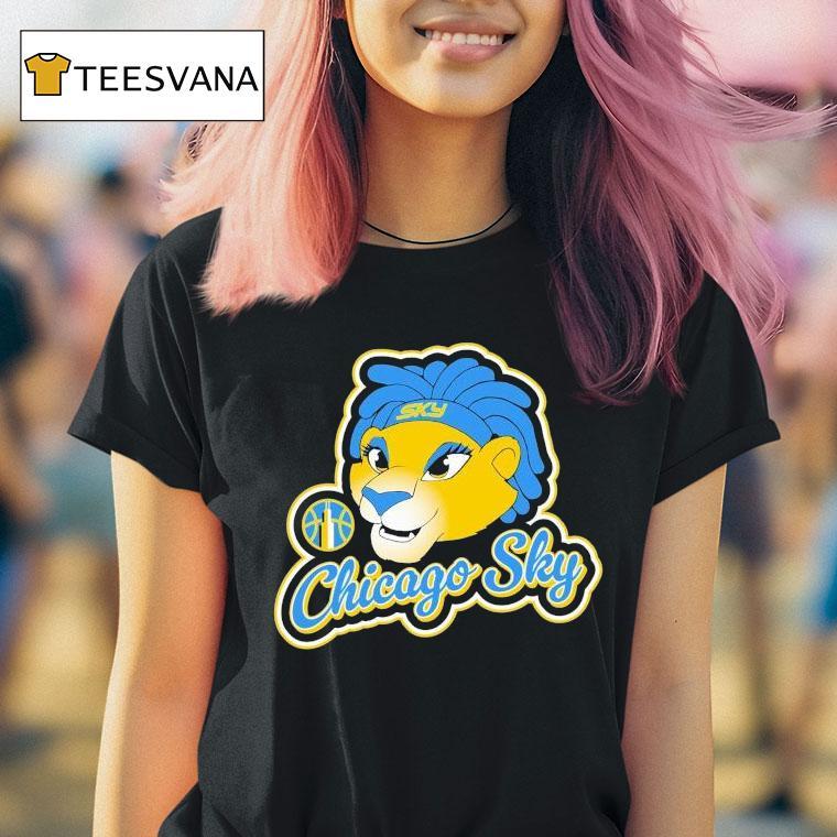 Chicago Sky Mascot Skye T Shirt