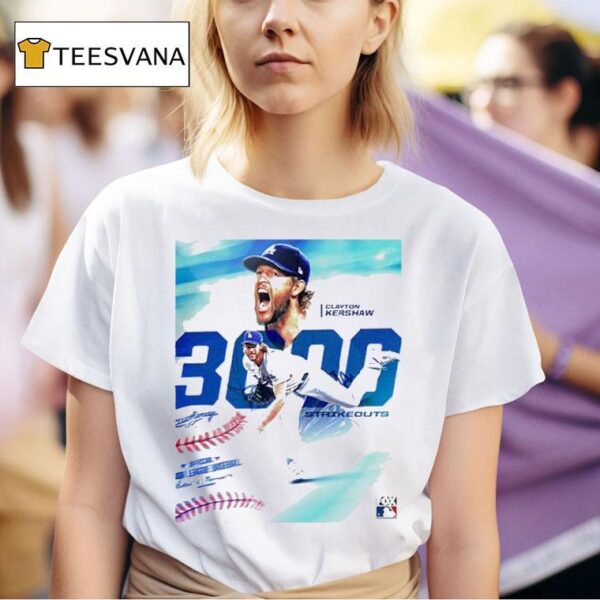Clayton Kershaw Joined The Strikeout Club T Shirt