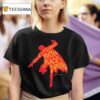 Cleveland Birthplace Of A Superhero Silhouette T Shirt