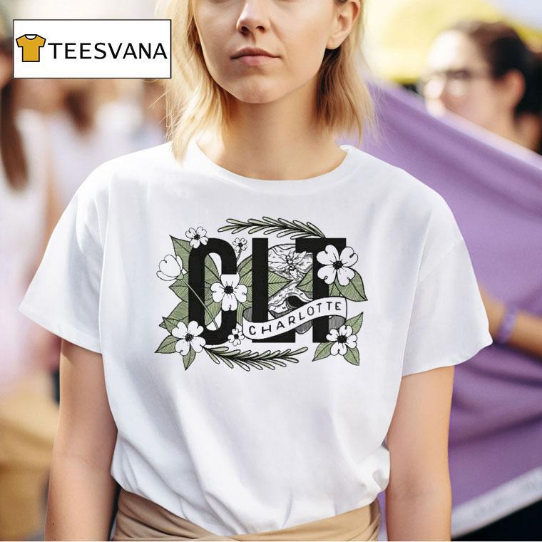 Clt Charlotte Dogwood T Shirt