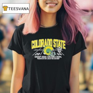 Colorado State Rams Snoop Dogg Arizona Bowl Football T Shirt